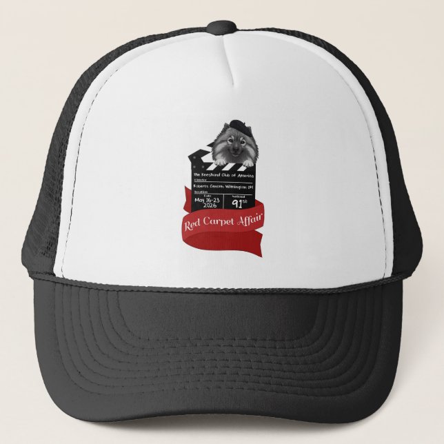 Casquette 2026 Keeshond National  (Devant)