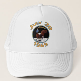 Casquette 20 juillet 1969 mission d'Apollo 11 à la lune