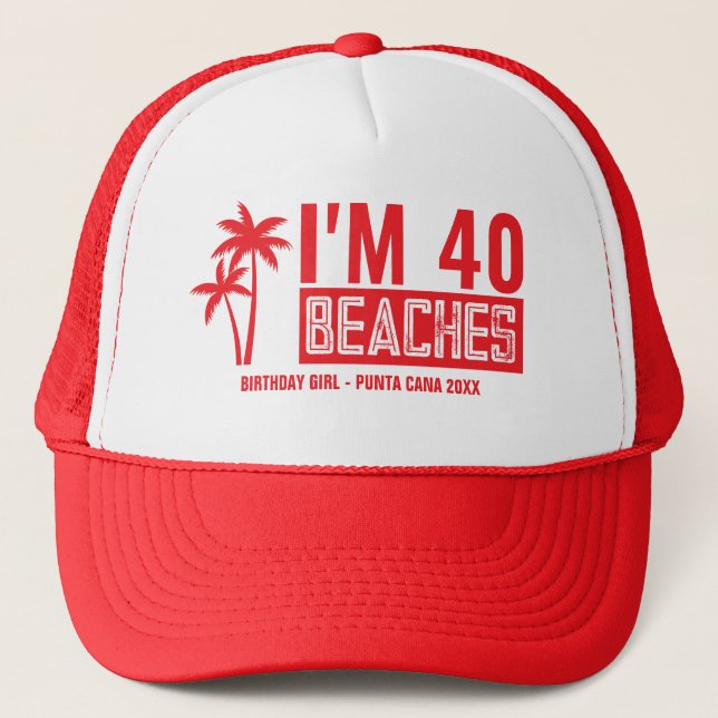 Casquette 20ème 30ème 40ème 50ème Escouade d'anniversaire pe (Devant)