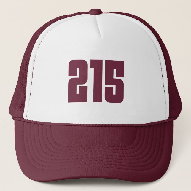 Casquette 215 Philly Area Code (Devant)