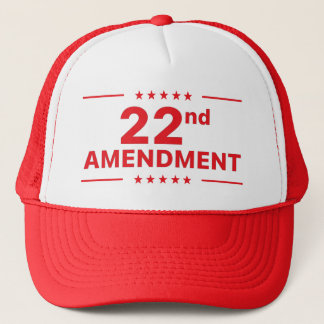 Casquette 22nd Amendment for Trump