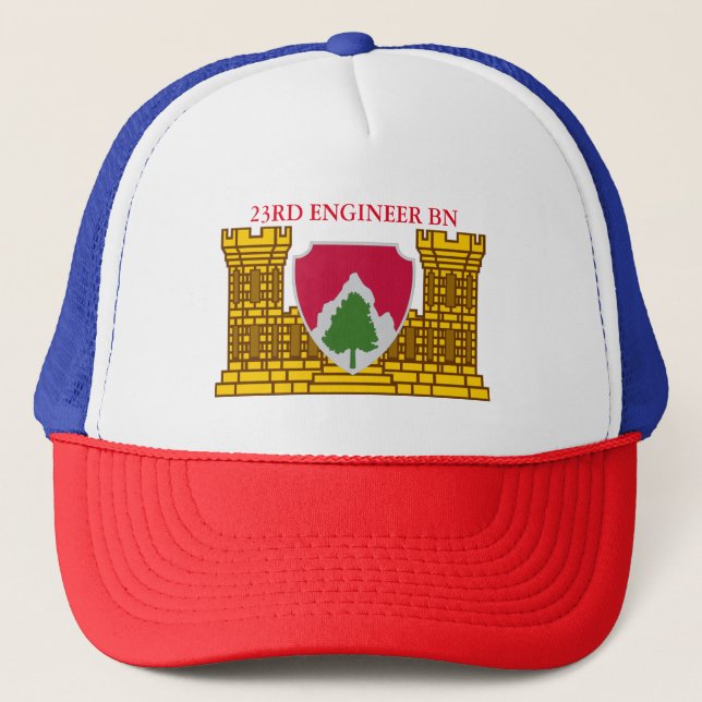 CASQUETTE 23E BATAILLE DE GÉNIE (Devant)