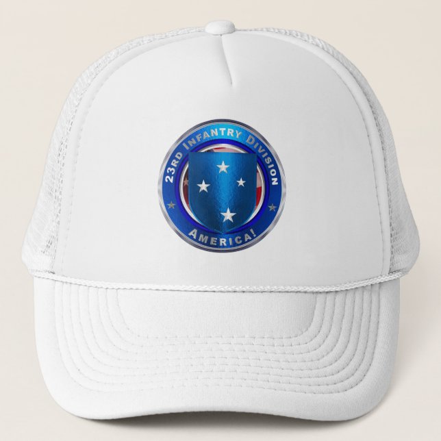 Casquette 23e division d'infanterie "America!" (Devant)