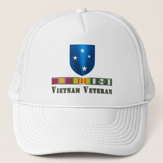 Casquette 23e division d'infanterie Vétérinaire du Vietnam (Devant)