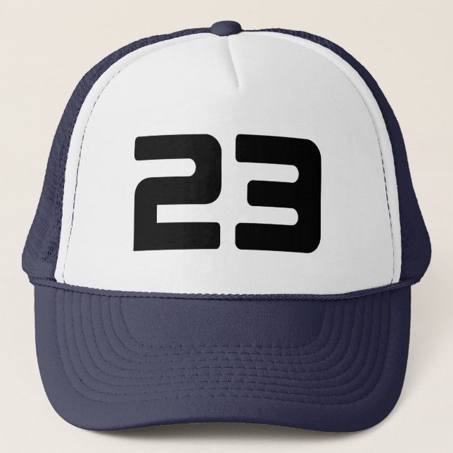 Casquette 23e fête d'anniversaire (Devant)