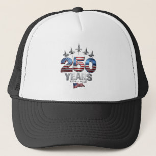 Casquette 250 Ans Américain 1776 2026 250ème USA Patriotique