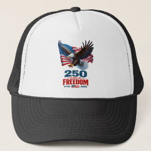 Casquette 250 Ans de Liberté Aigle Patriotique Drapeau Améri