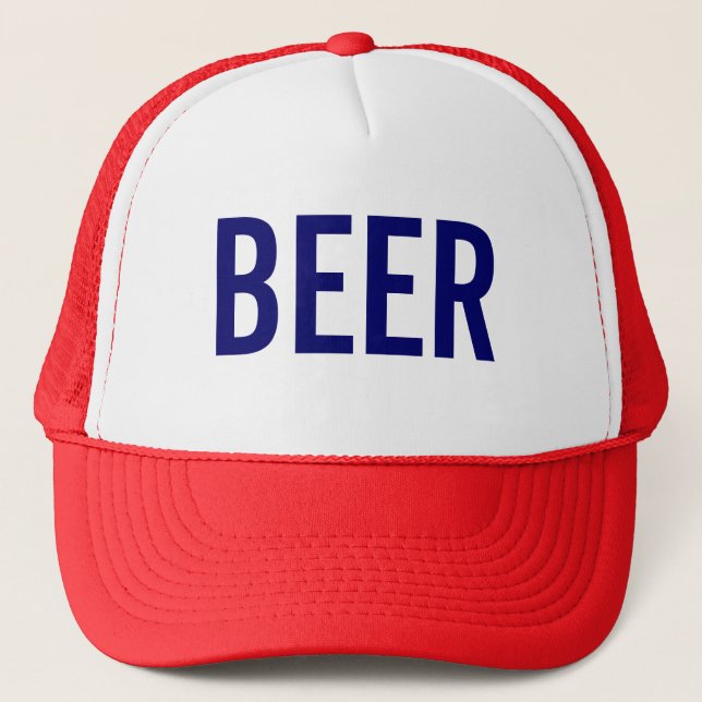 Casquette 2 de bière : casquette avec un vengence (Devant)