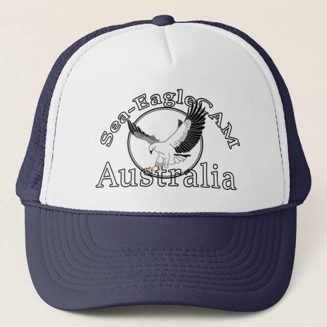 Casquette 2 de logo de Mer-EagleCAM (Devant)