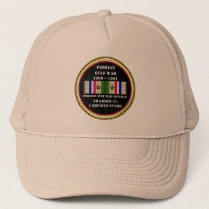 CASQUETTE 2 ÉTOILES DE CAMPAGNE PERSIAN GULF WAR VETERAN
