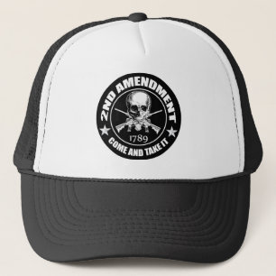 Casquette 2e Amendement Venez Et Prenez Le Crâne Et Les AR