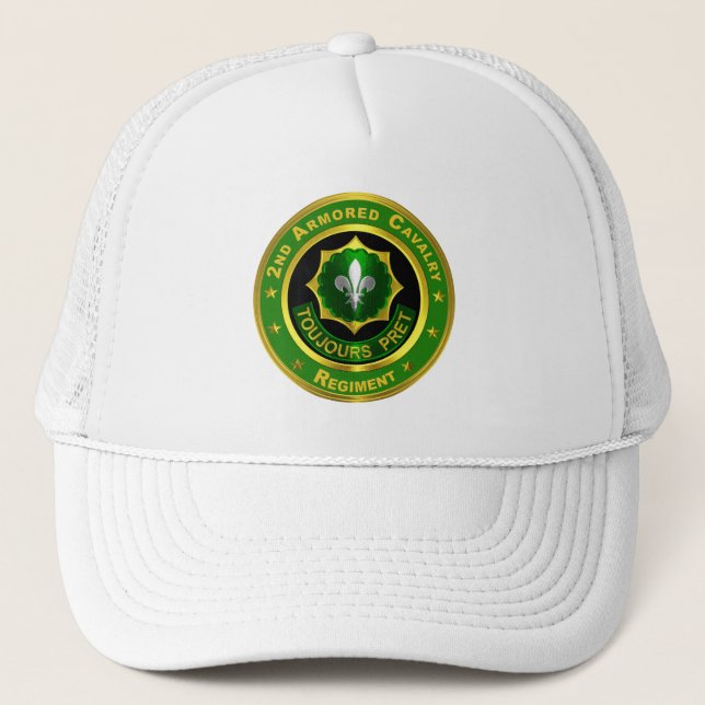Casquette 2e Régiment de cavalerie blindée (Devant)