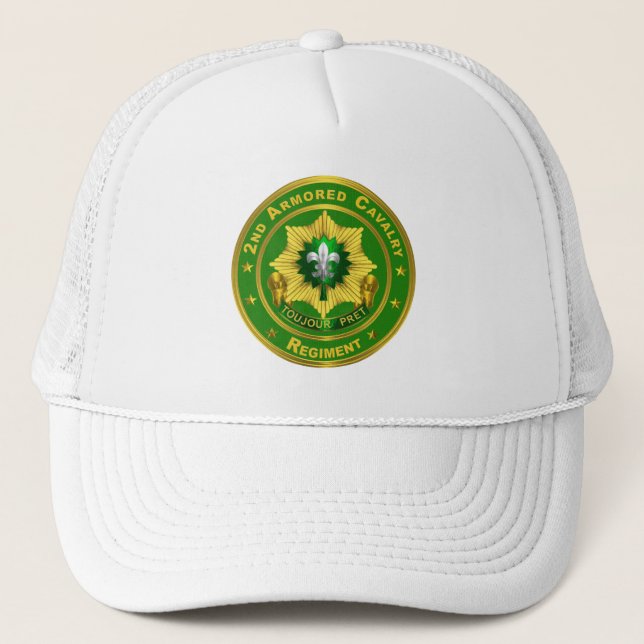 Casquette 2e Régiment de cavalerie blindée (Devant)
