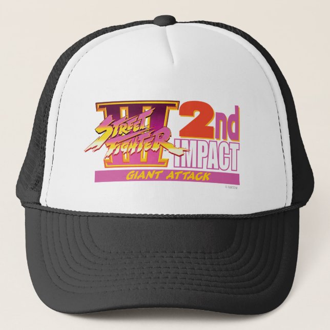Casquette 2ème logo d'impact de Street Fighter III (Devant)