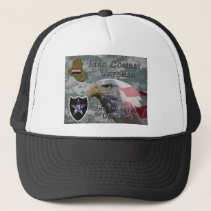 Casquette 2nd Infantry Div Iraq Combat Veteran