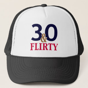 Casquette 30 et Flirty 30e anniversaire