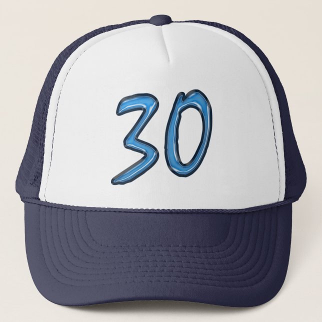 Casquette 30e fête d'anniversaire (Devant)