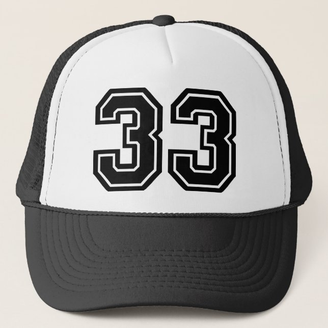 Casquette 33 Chapeau de camion (Devant)