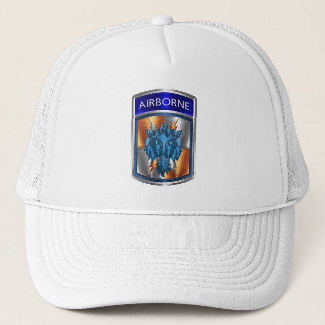 Casquette 35e brigade des transmissions Trucker Hat (Devant)