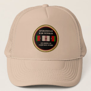 CASQUETTE 3 ÉTOILES DE LA CAMPAGNE VÉTÉRAN DE LA GUERRE EN A