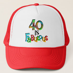 Casquette 40 est Fabuleux T-shirts et cadeaux d'anniversaire