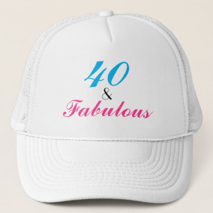 Casquette 40 et Fabuleux 40e anniversaire