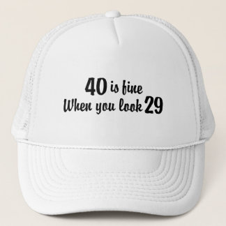 Casquette 40e anniversaire