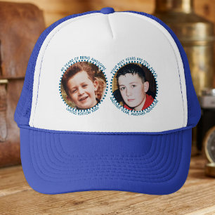 Casquette 40e jalon 'tout âge' 2 photo bleu blanc