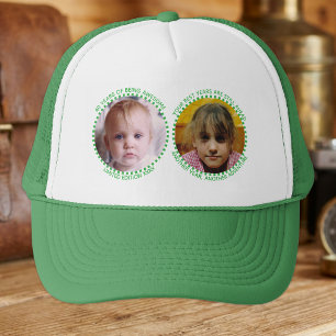 Casquette 40e jalon 'tout âge' 2 photo vert blanc