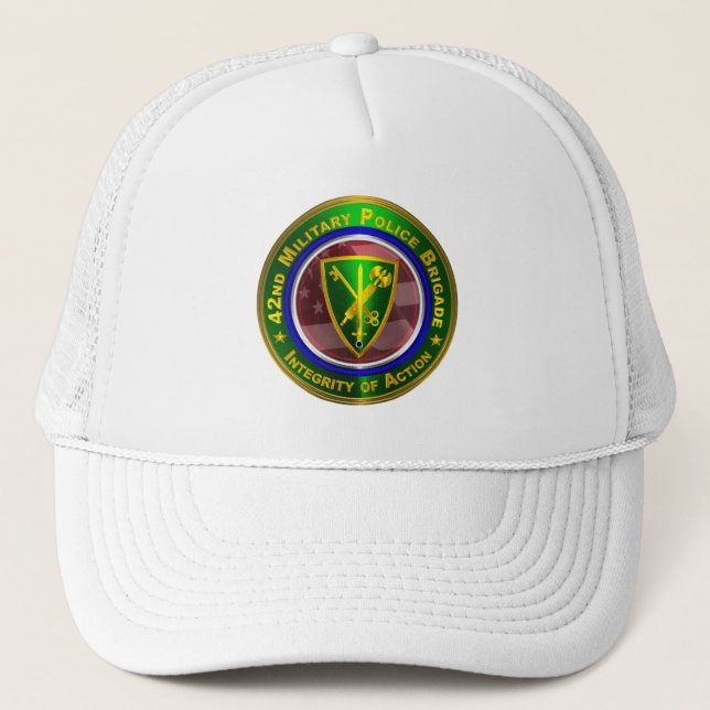 Casquette 42e brigade de police militaire (Devant)