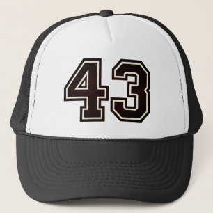 Casquette 43e fête d'anniversaire
