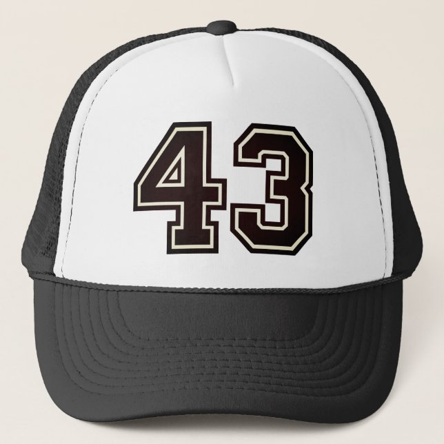 Casquette 43e fête d'anniversaire (Devant)