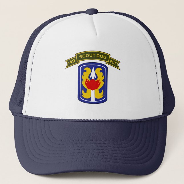 Casquette 49e DPI - 199e LIB (Devant)
