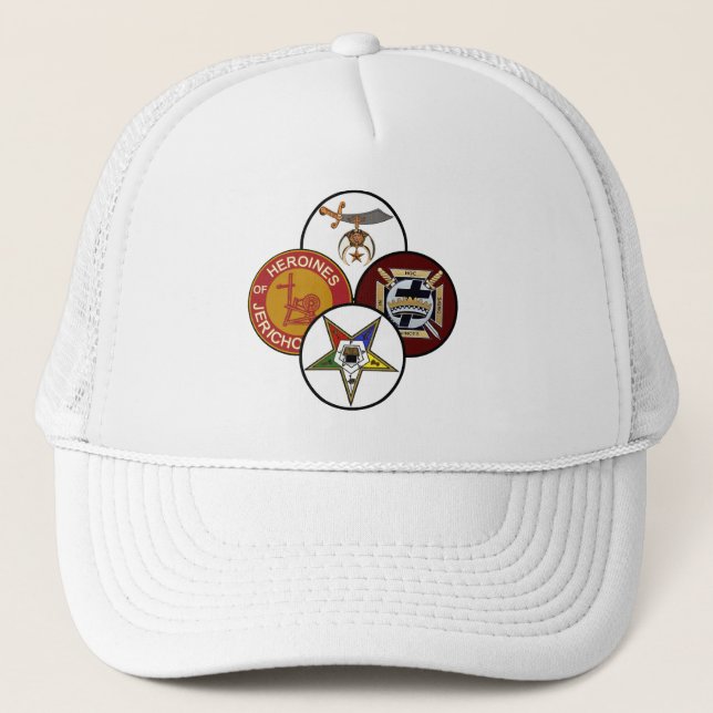 Casquette 4 vers le haut de l'étoile orientale (Devant)