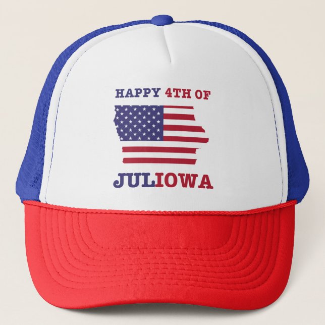 Casquette 4e chapeau de camion JULIOWA, chapeau de camion (Devant)