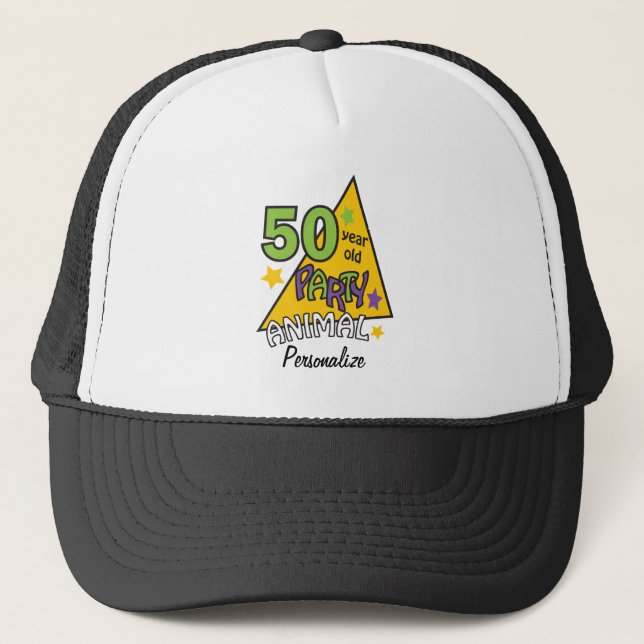 Casquette 50 anniversaire du fêtard | d'ans cinquantième (Devant)
