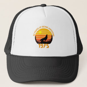 Casquette 50e anniversaire 1975 Vintage