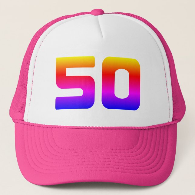 Casquette 50e anniversaire de la fête de la fierté (Devant)