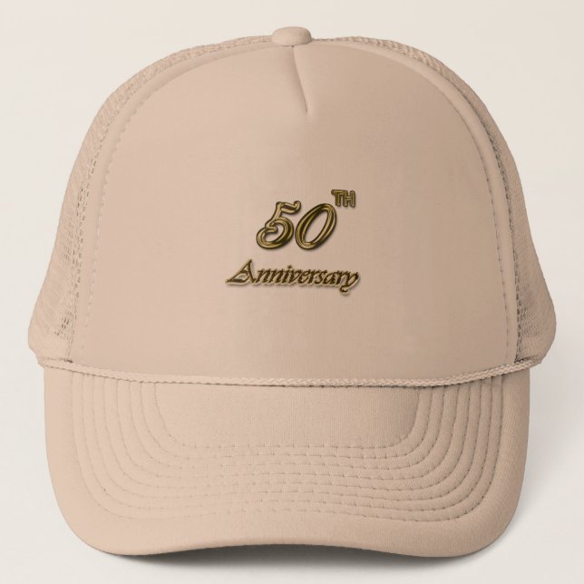 Casquette 50e anniversaire de l'or (Devant)