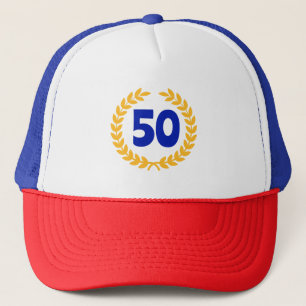 Casquette 50e anniversaire Personnalisé