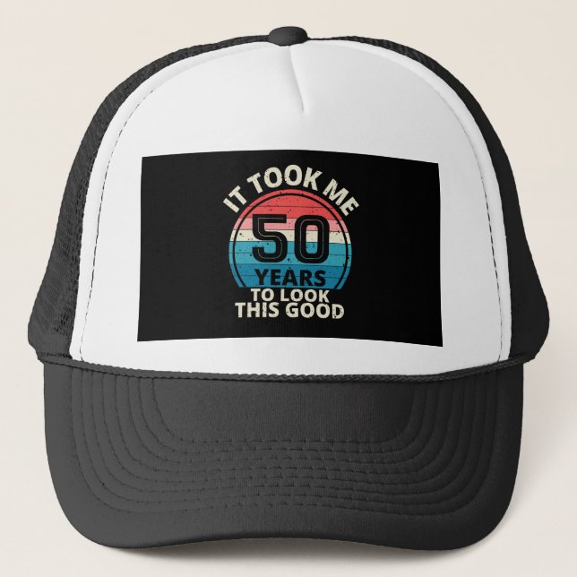 CASQUETTE 50TH BIRTHDAY (Devant)