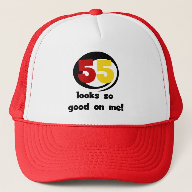 Casquette 55 Semble si bon sur moi T-shirts et cadeaux (Devant)