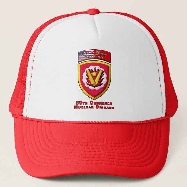 Casquette 59e Brigade de commandement "Dissuasion nucléaire  (Devant)