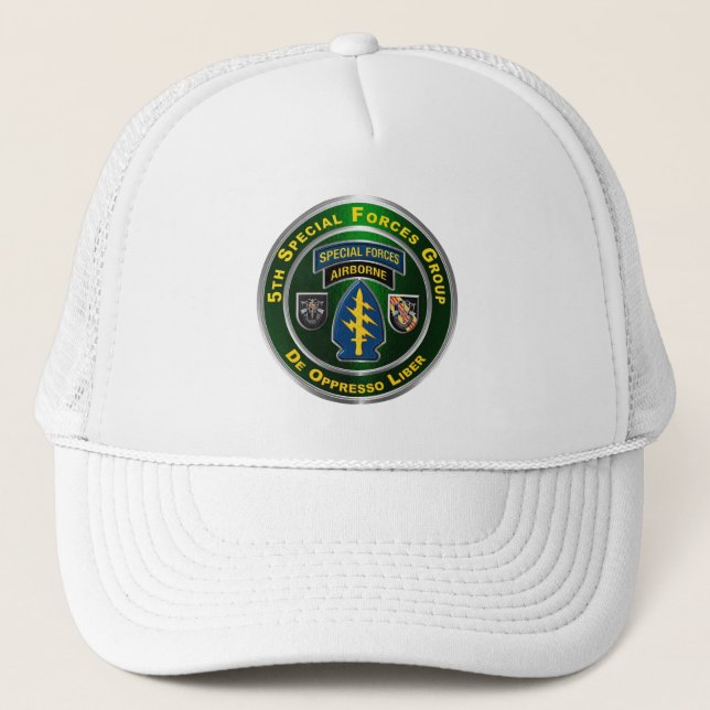 Casquette 5e Groupe des forces spéciales (Devant)