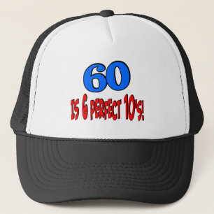 Casquette 60 est les 6 années 10 parfaites (BLEUES)