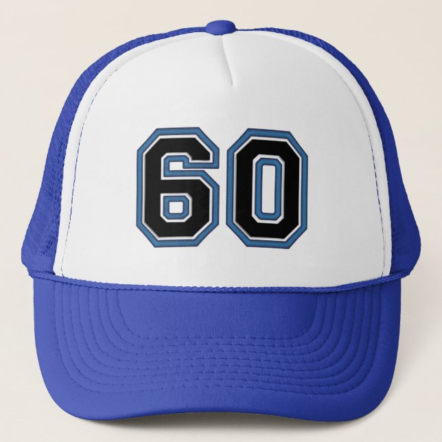 Casquette 60e fête d'anniversaire (Devant)
