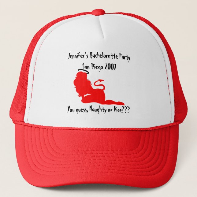 Casquette 62379angeldevil, Bachelorette PartyS de Jennifer… (Devant)