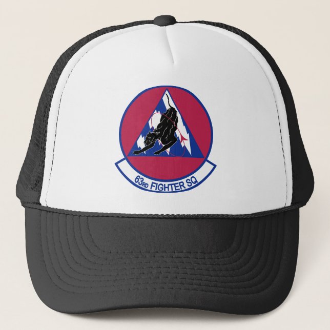Casquette 63e escadron de chasse (Devant)