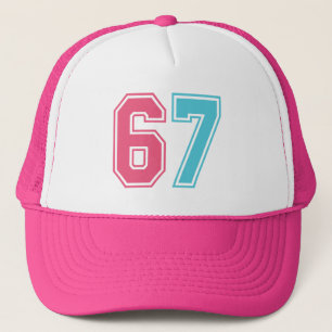 Casquette 67 Mème amusant Six Sept Gen Alpha