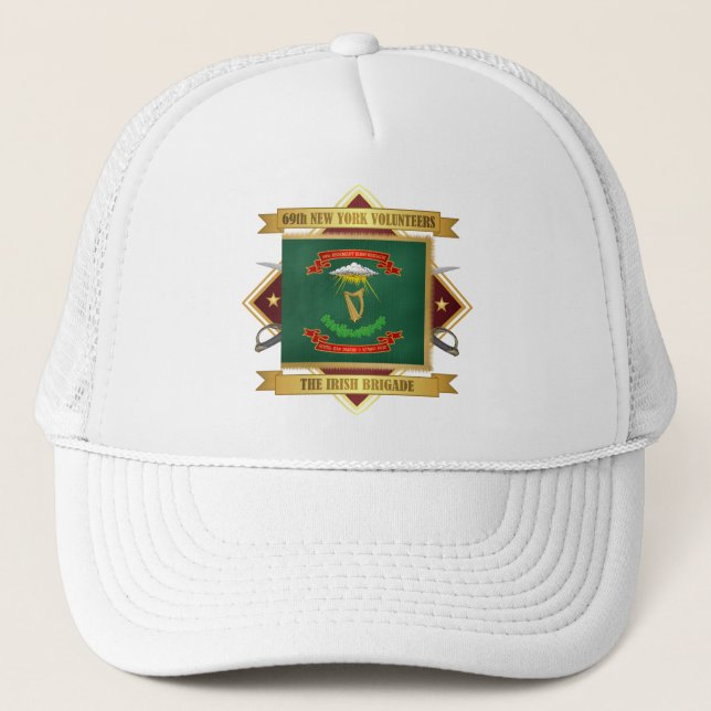 Casquette 69e infanterie bénévole à New York (Devant)